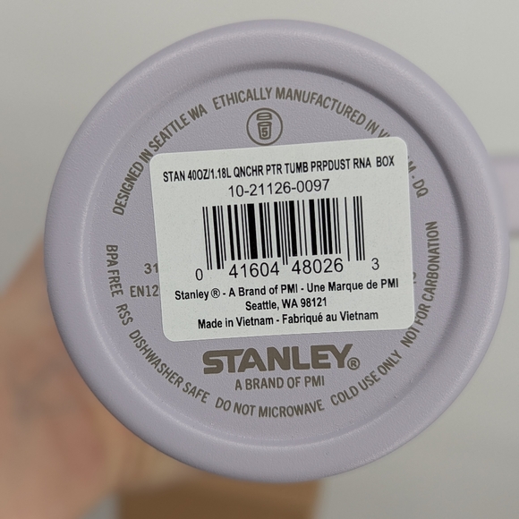 New Quencher Stanley tumbler water cup Protour no spill purple dust 40 oz 2026 - Picture 6 of 8